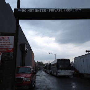 Tour Bus Parking Lot