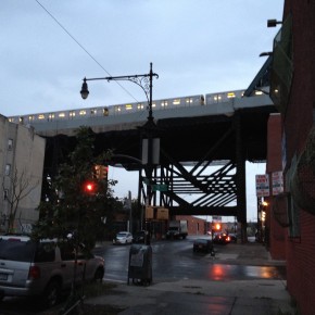 View from 8th street and 2nd avenue, Gowanus, Brooklyn